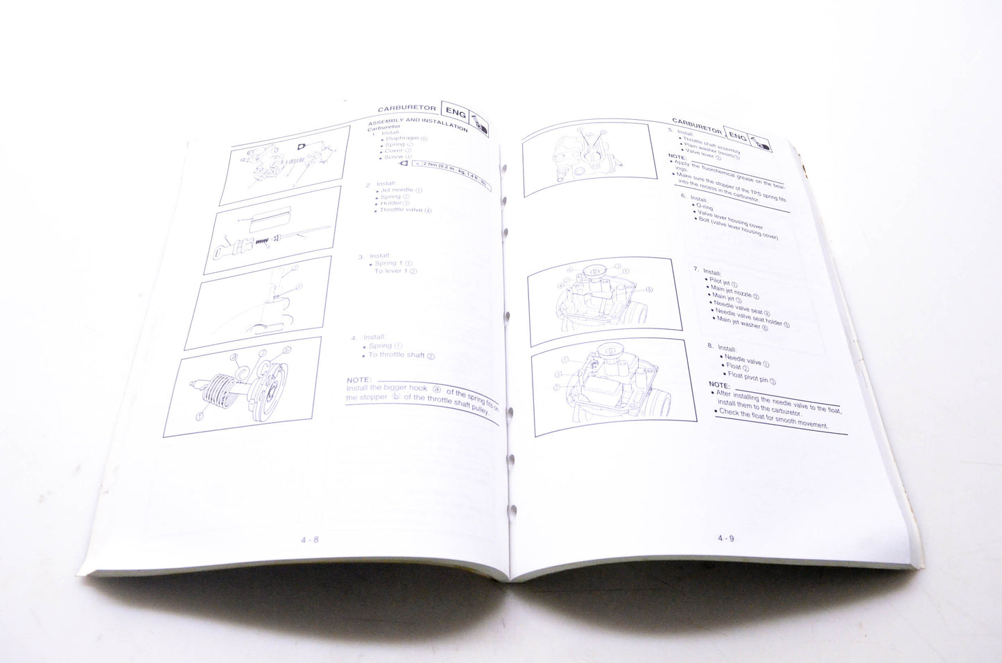 OEM Yamaha LIT-11626-21-13 TT-R125EX TT-R125LX TT-R125LEX Owner's Service Manual