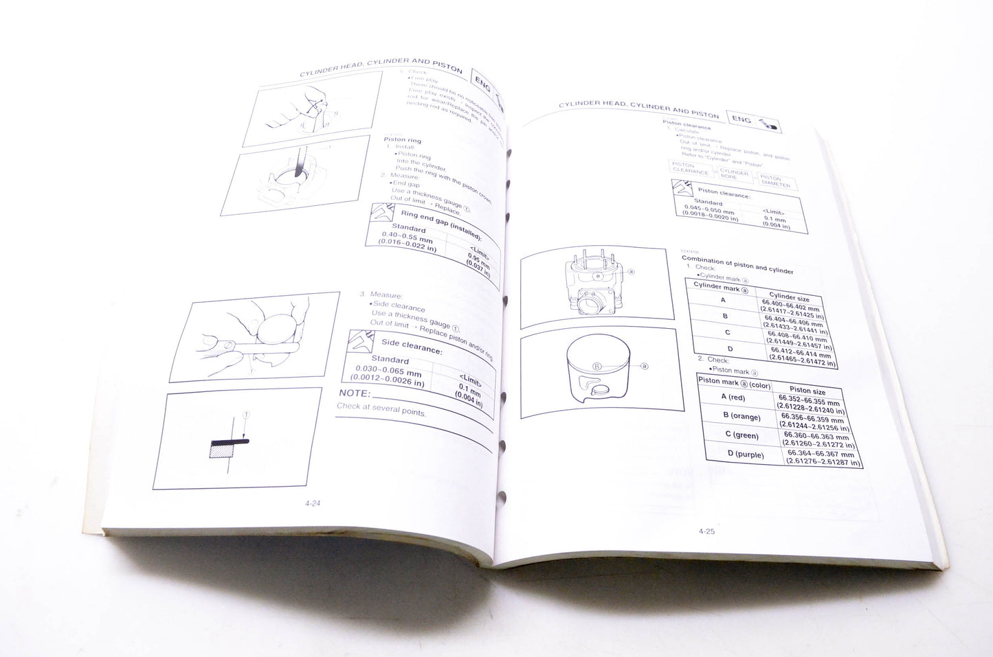 OEM Yamaha LIT-11626-18-34 Owner's Service Manual YZ250T1