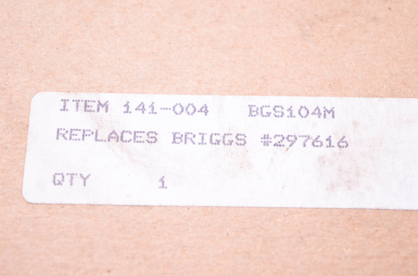 New OEM Briggs & Stratton 297616, 5961470 Engine Gasket Set NOS
