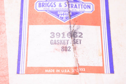 New OEM Briggs & Stratton 391662 Gasket Kit NOS
