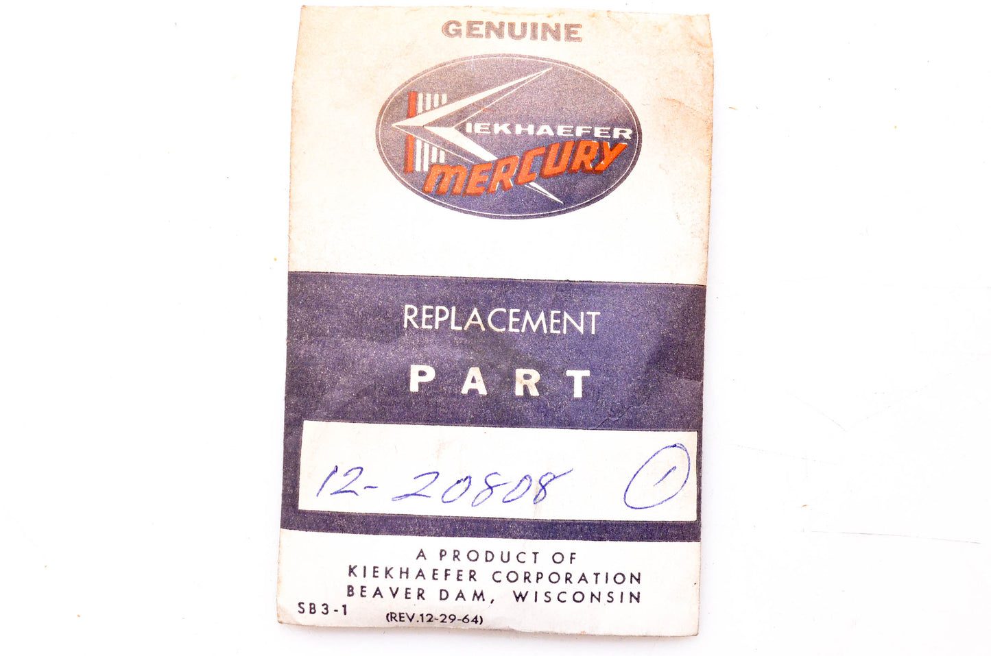 Aftermarket 12-20808 Washer NOS