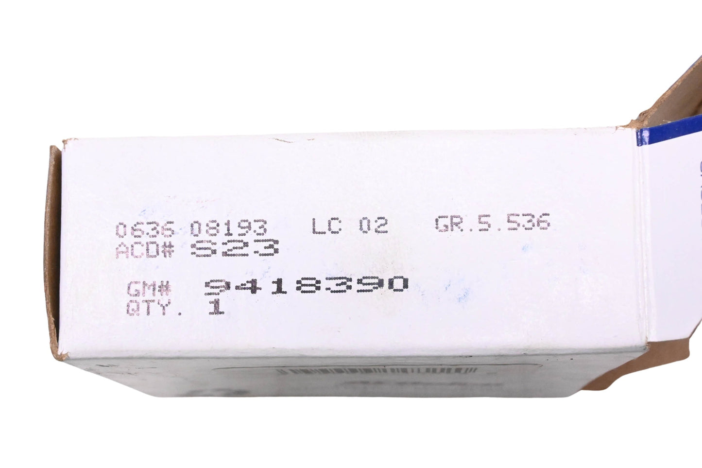 ACDelco 9418390 Differential Side Gear Bearing Assembly NOS