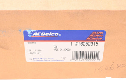 ACDelco 16252315 Remote Cassette Player Assembly NOS