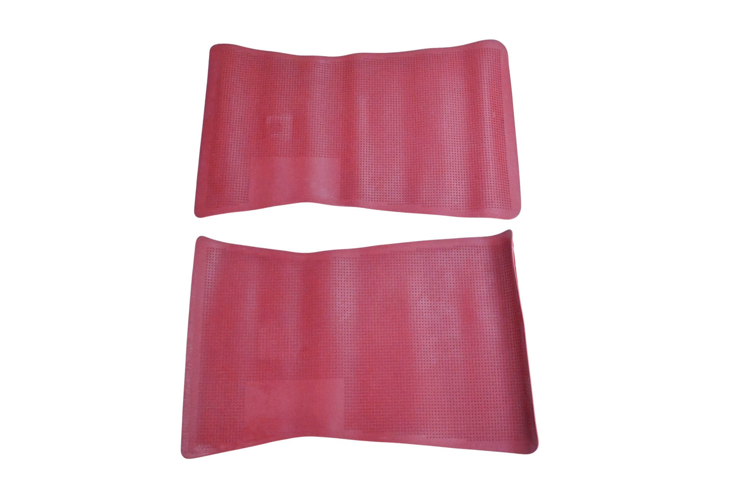 General Motors 996065 Red Front Rubber Floor Mat Kit NOS