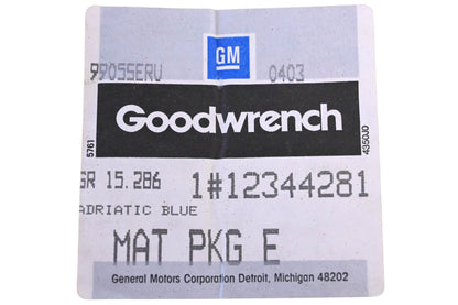 General Motors 12344281 Rear Floor Mat Carpet NOS