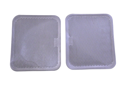 General Motors 12497702 Grey Rear Floor Mat Carpet Kit NOS
