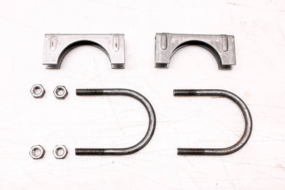 P.A.P. Corporation 08004 1 7/8" Heavy Duty Exhaust Muffler Clamp Assembly Kits Qty 2 NOS
