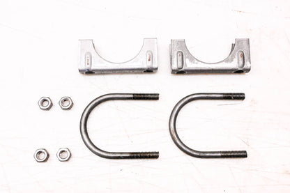 P.A.P. Corporation 08004 1 7/8" Heavy Duty Exhaust Muffler Clamp Assembly Kits Qty 2 NOS