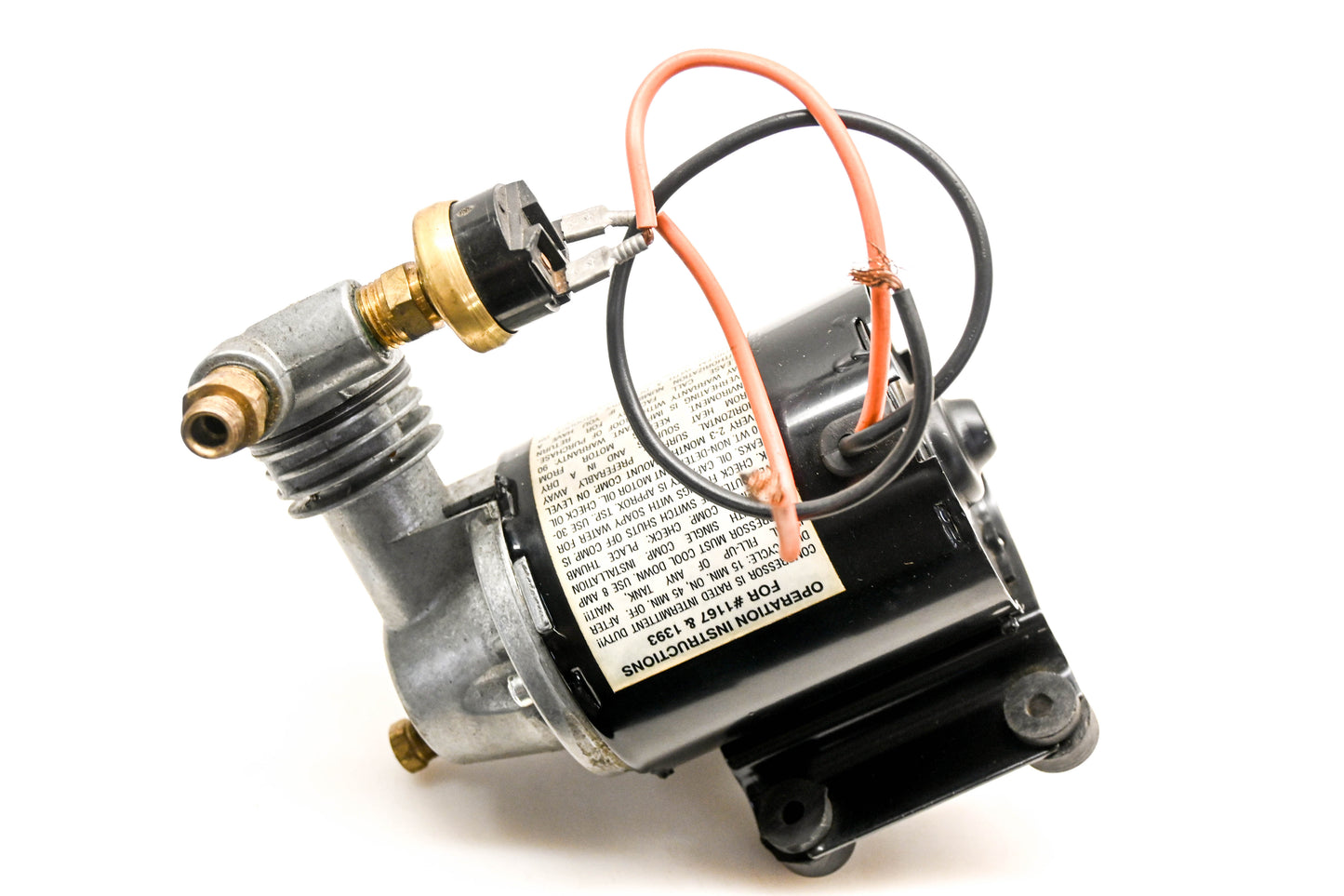 Grover 1167-12V Compressor NOS