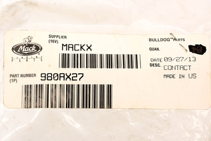 Mack 980AX27 Contact Pins Qty 2 NOS