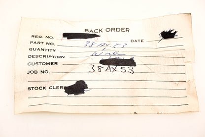 Mack 38AX53 Washer NOS