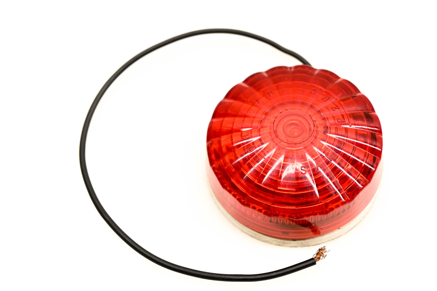 Aftermarket HC010-12 2-3/8" Round Red Signal Light Assembly NOS