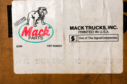 Mack 27GB213E, 27GBA213E, 27GB46A Oil Filter Base Housing NOS