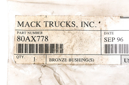Mack 80AX778 Bronze Bushing NOS