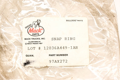Mack 97AX272 Snap Ring NOS