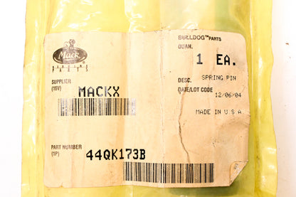 Mack 44QK173B Spring Pin NOS