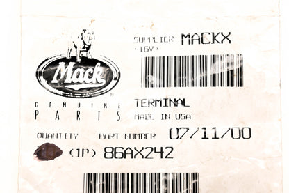 Mack 86AX242 Terminals Qty 2 NOS
