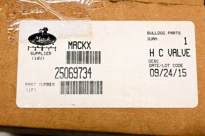 Mack 25069734 Height Control Valve NOS