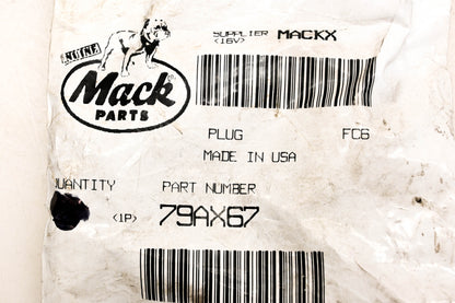 Mack 79AX67 Plug Cap NOS