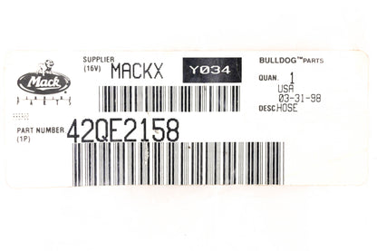 Mack 42QE2158 Parker Flex Hose NOS