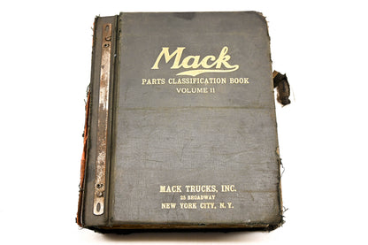 Mack AY008-20 1934-39 Parts Classification Book Volume 2