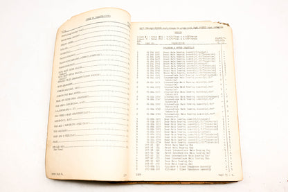 Mack 1173, 1535 1941 Model ED-DE Parts List/ 1947 Model EE Part List Manual