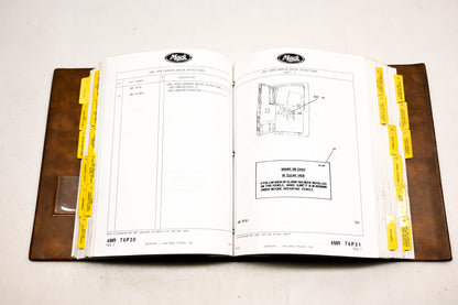 Mack AY001-9 1996 Model CL713 Customized Parts Book