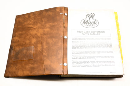 Mack AY009-24 1993 Model RW713 Customized Parts Book