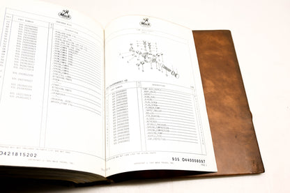 Mack AY009-24 1993 Model RW713 Customized Parts Book
