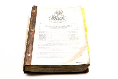 Mack AY014-16 1993 Model DM688SX Customized Parts Book