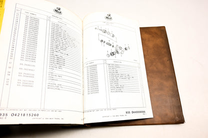 Mack AY014-16 1993 Model DM688SX Customized Parts Book