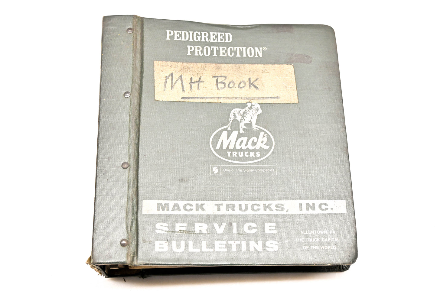 Mack AY017-17 1984 Model MH613 Parts List Manual