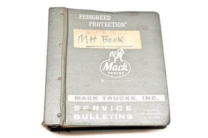 Mack AY017-17 1984 Model MH613 Parts List Manual
