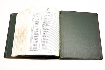 Mack AY017-17 1984 Model MH613 Parts List Manual