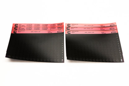 Cummins BB20, B217, B220 1995 Darlington OEPL Parts List & ESN Index Lot of 6 Microfiche NOS