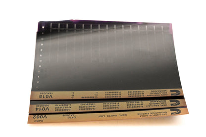 Cummins V002, V014, V015 1995 Columbus Midrange OEPL Parts List & ESN Index Lot Of 3 Microfiche NOS
