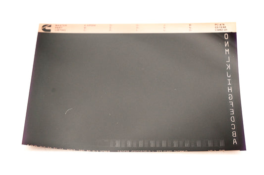 Cummins YN005-128 1995 PC-676 Master Parts Listing Microfiche NOS