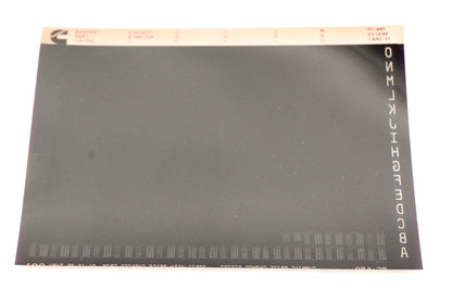Cummins YN005-130 1995 PC-680 Master Parts Listing Microfiche NOS