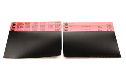 Cummins BB16, B181, B183 1994 Darlington OEPL Parts List & ESN Index Lot Of 6 Microfiche NOS