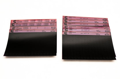 Cummins M130, M395, M389 1996 Consolidated Diesel OEPL Parts List & ESN Index Lot Of 10 Microfiche NOS