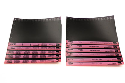 Cummins M098, M273, M278 1994 Consolidated Diesel OEPL Parts List & ESN Index Lot Of 11 Microfiche NOS