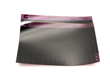 Cummins H020, H021 1994 Charleston OEPL Parts List Lot of 2 Microfiche NOS