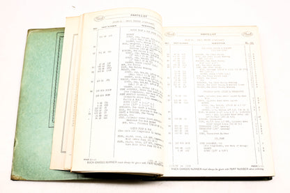 Mack 2375 1956 Model D-42S Parts List Manual