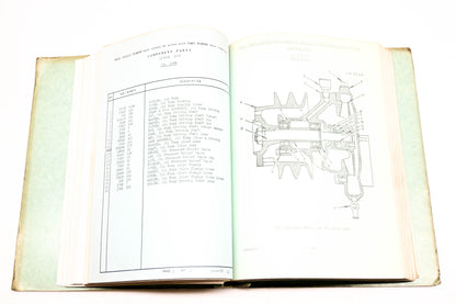 Mack 2511 1958 Model LRX Chassis 1733-1737 Parts List Manual
