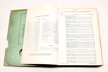 Mack 2227 1954 Model LJSWX END672/673 NHB Parts List Manual
