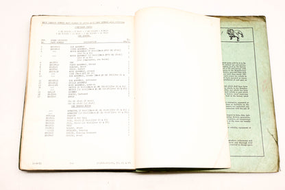 Mack 2203 1954 Model B30-S Parts List Manual