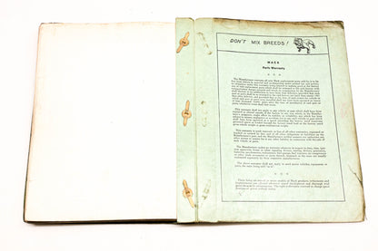 Mack 2203 1954 Model B30-S Parts List Manual