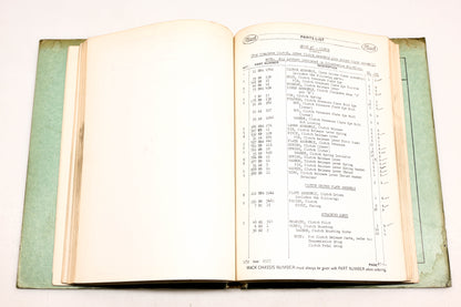 Mack 2127 1952 Model A-54T Parts List Manual