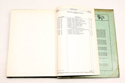 Mack 2127 1952 Model A-54T Parts List Manual