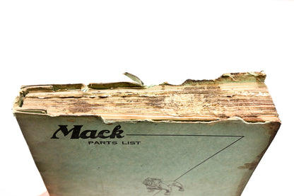 Mack 2337 1955 Model B-43S Parts List Manual